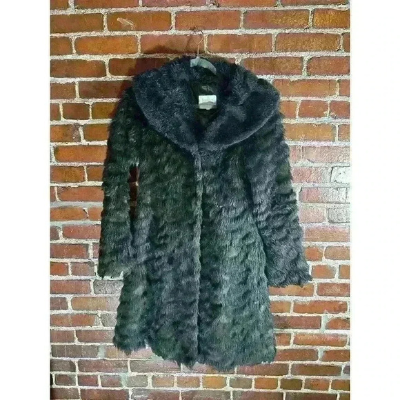 Laundry by Shelli Segal XS Faux Fur Jacket - Picture 1 of 7